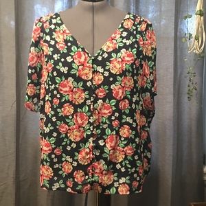 Beautiful floral blouse